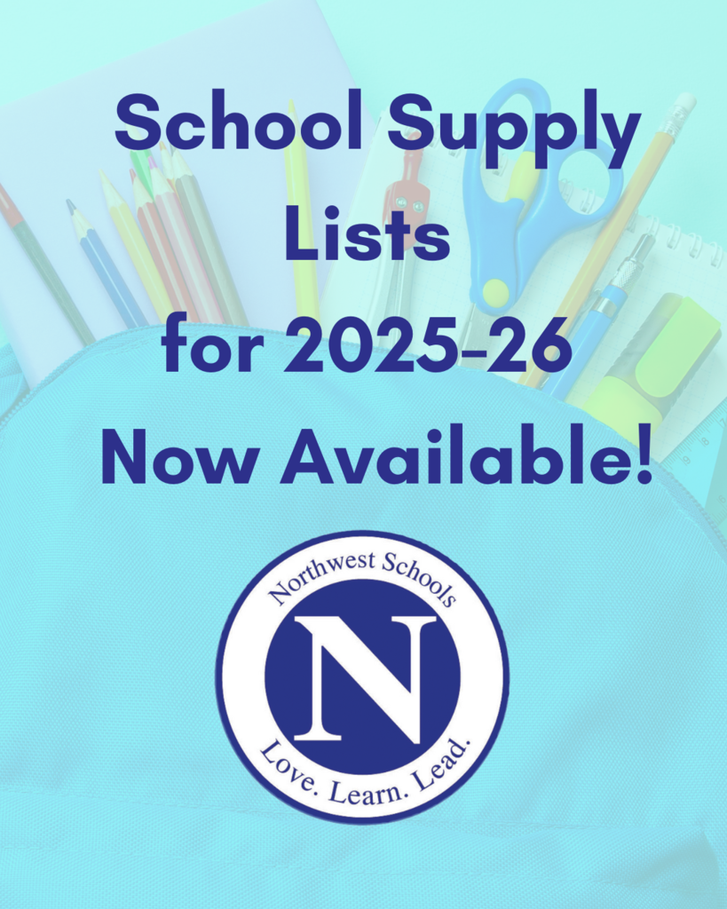 School Supply Lists Now Available for 2025-26
