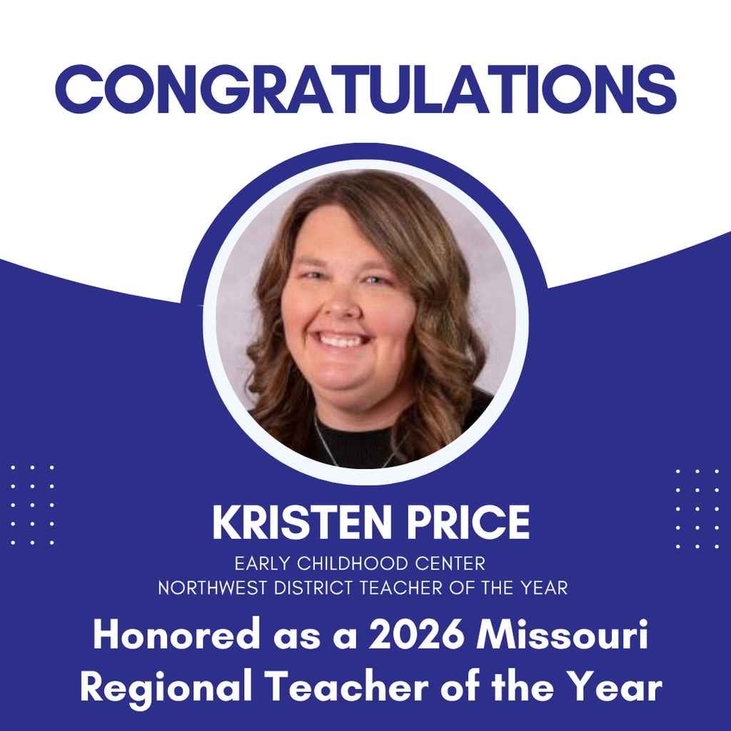 Congratulations Kristen Price, a 2026 Missouri Regional Teacher of the Year
