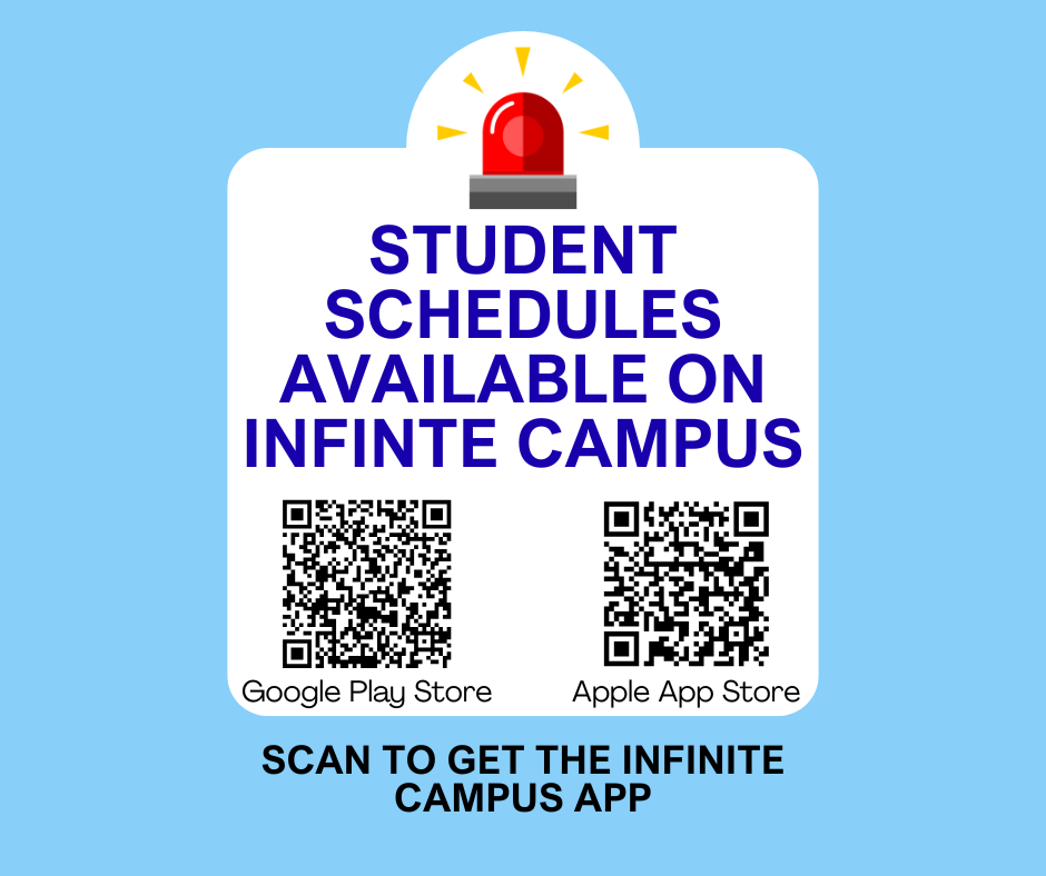 Student Schedule QR Codes