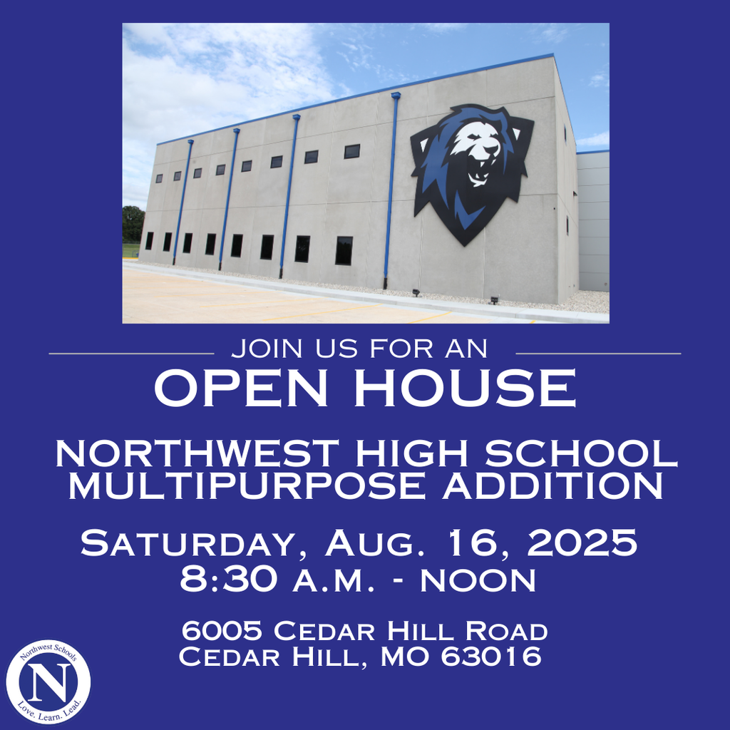 Multipurpose Building open house Saturday Aug. 16 from 8:30am - noon. 
