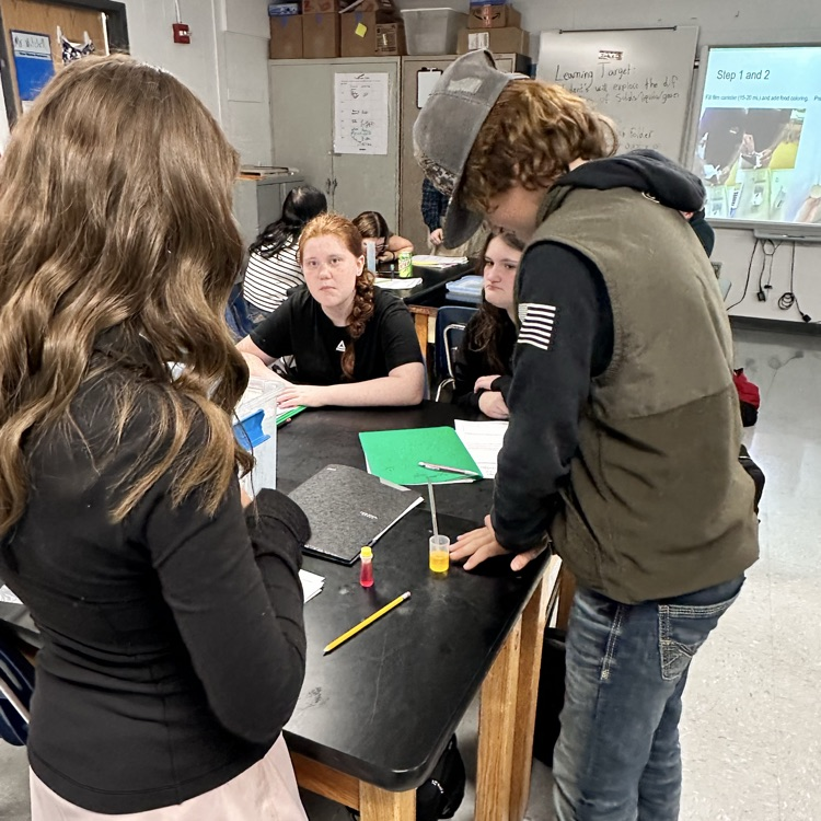 Thermometer lab at Valley Middle School 