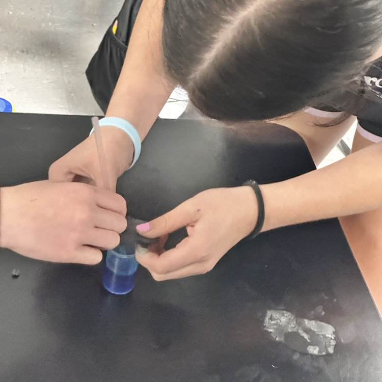Thermometer lab at Valley Middle School 