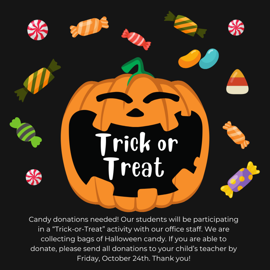 candy donations needed