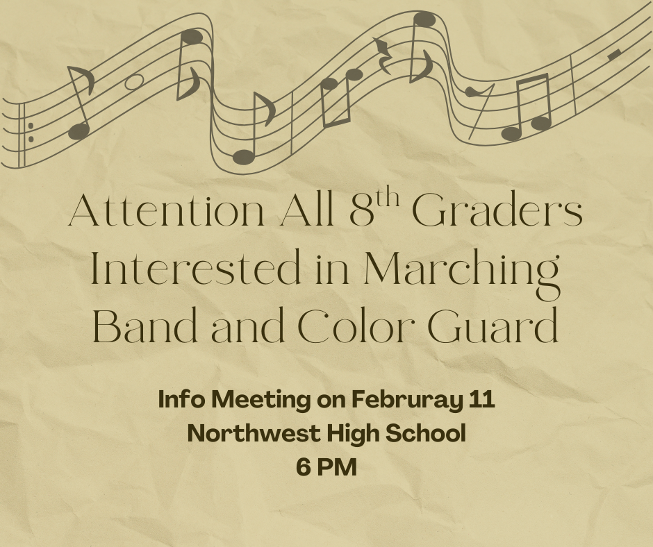 8th Graders interested in Marching Band or Color Guard