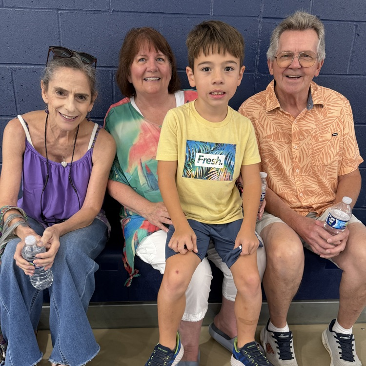 Grandparents and their grandchild