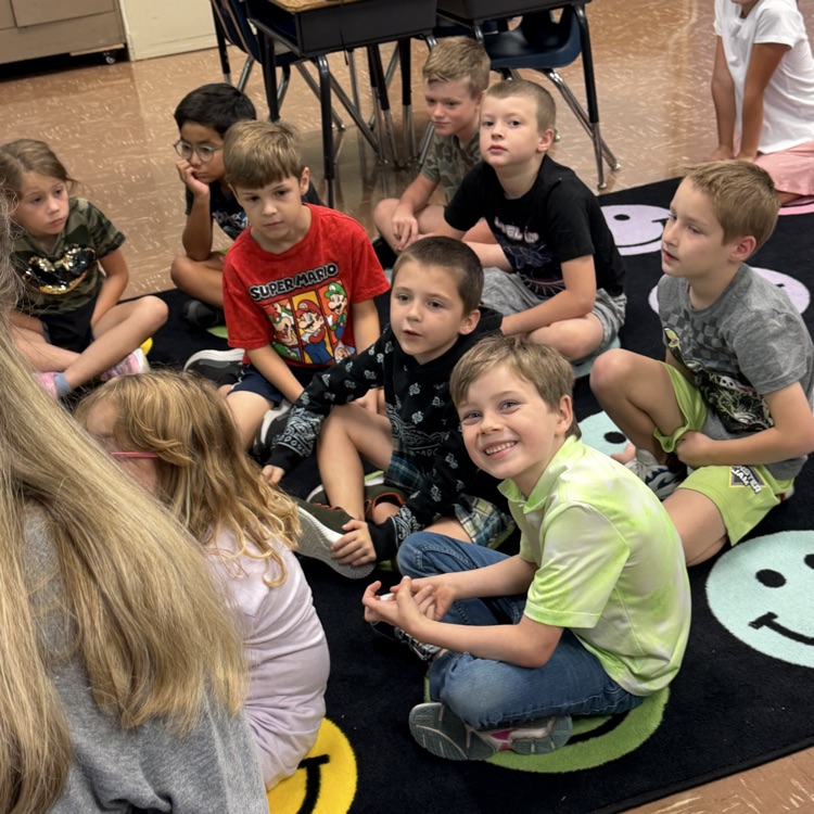 Students in class