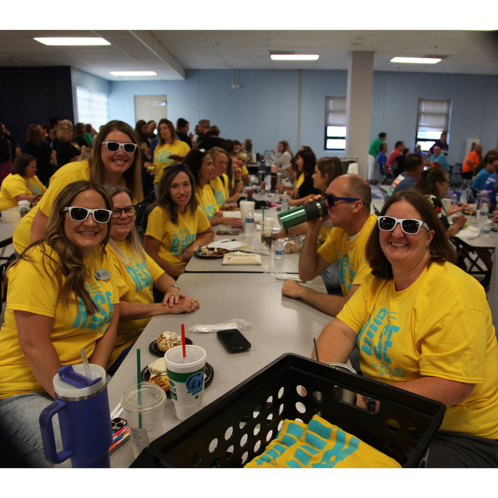 Woodridge staff are wearing their shades and ready for the school year