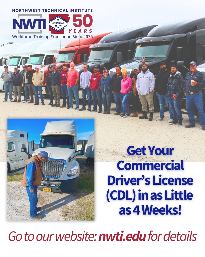 Get your commercial driver's license in as little as 4 weeks