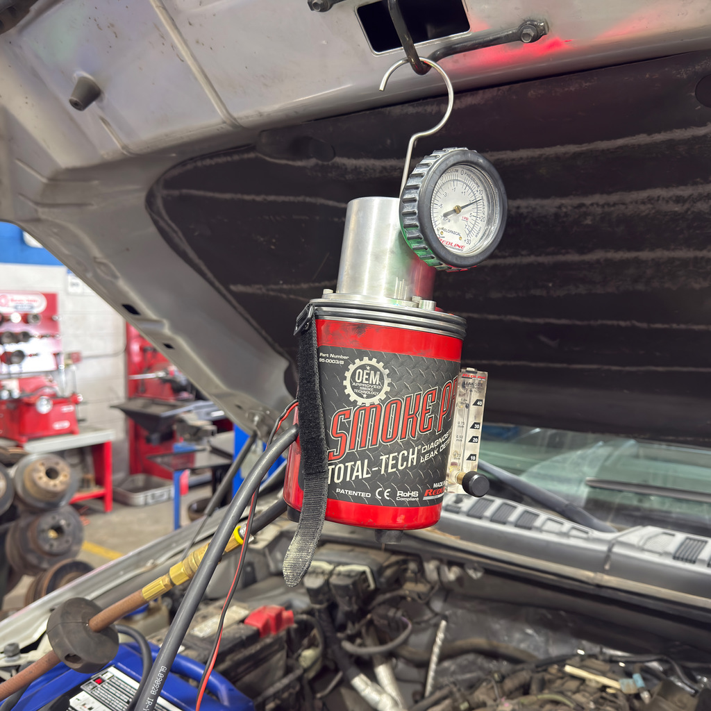 President Patty takes his truck to our autoshop