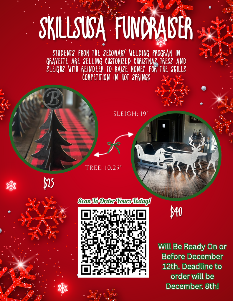 SkillsUSA Fundraiser Order Form Page 1