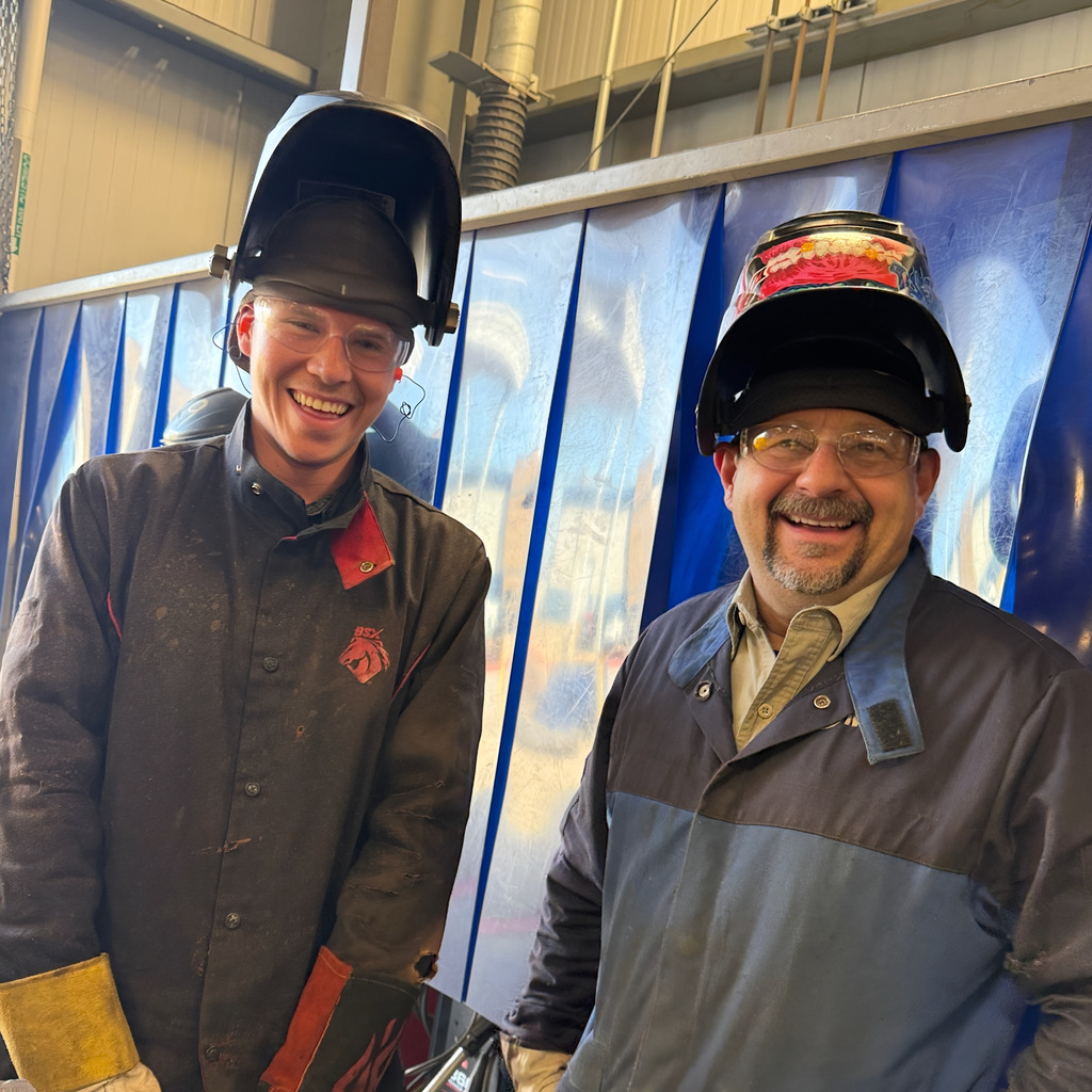 What's going on in the NWTI welding shop today?