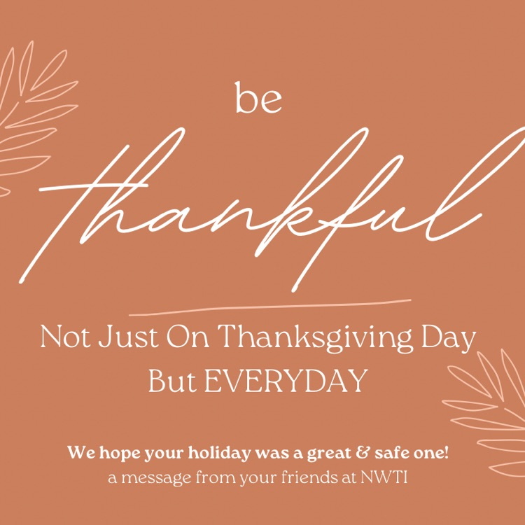 Be thankful everyday