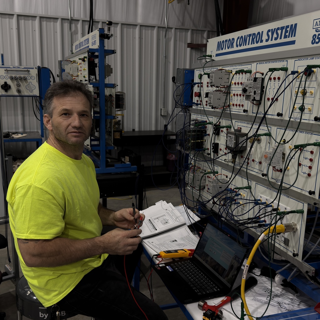 January 7th AC basic motor and motor controls students