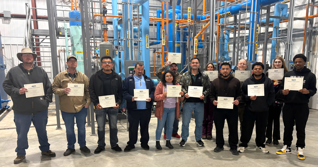 Friday, January 23rd, our latest operator 3 certificate class