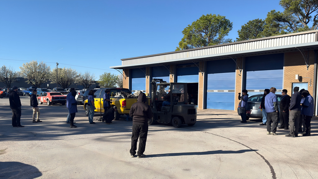 Automotive program vehicle demolition day