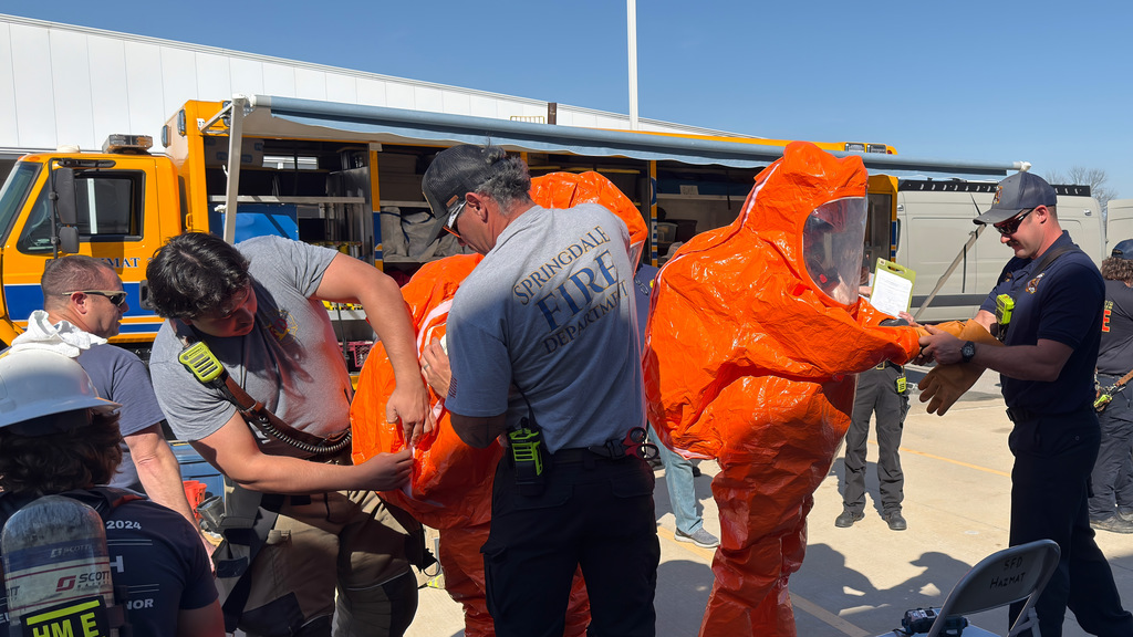 NWTI hosts regional hazmat training operation cold burn