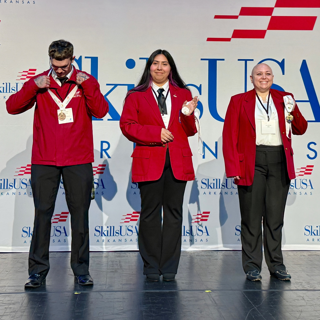 SkillsUSA Arkansas 2026 winners from NWTI
