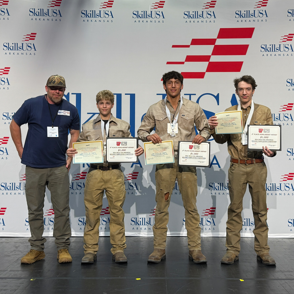 SkillsUSA Arkansas 2026 winners from NWTI