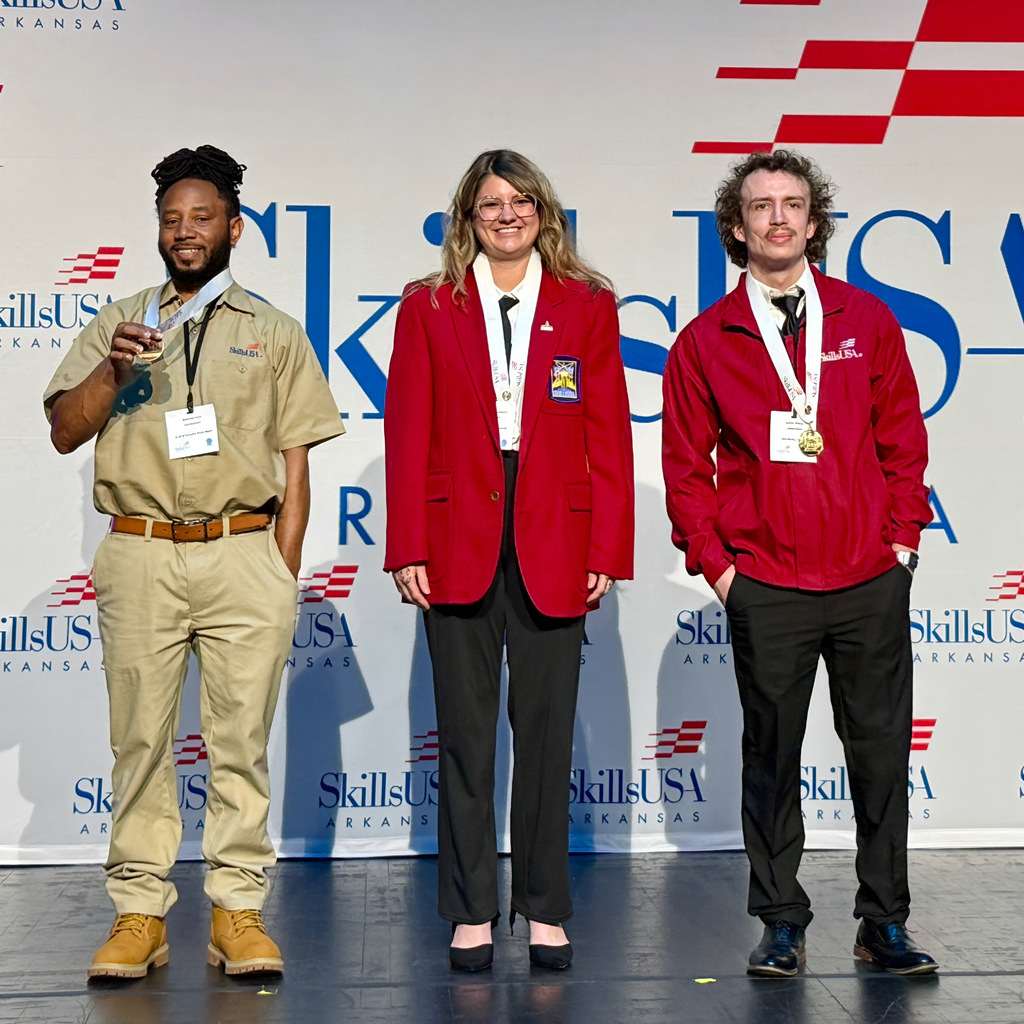 SkillsUSA Arkansas 2026 winners from NWTI