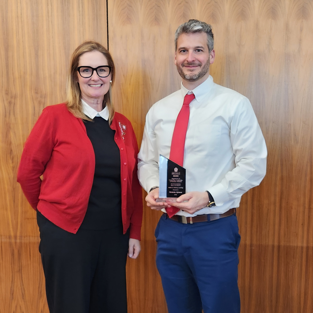 VP of NWTI Adult Education Nick Ryburn receives a prestigious award