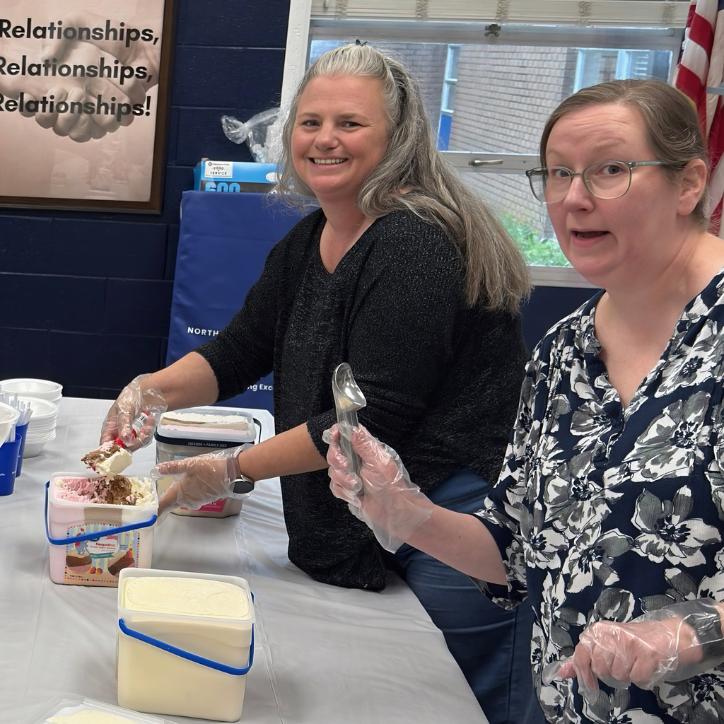 NWTI teacher’s week ice cream party 