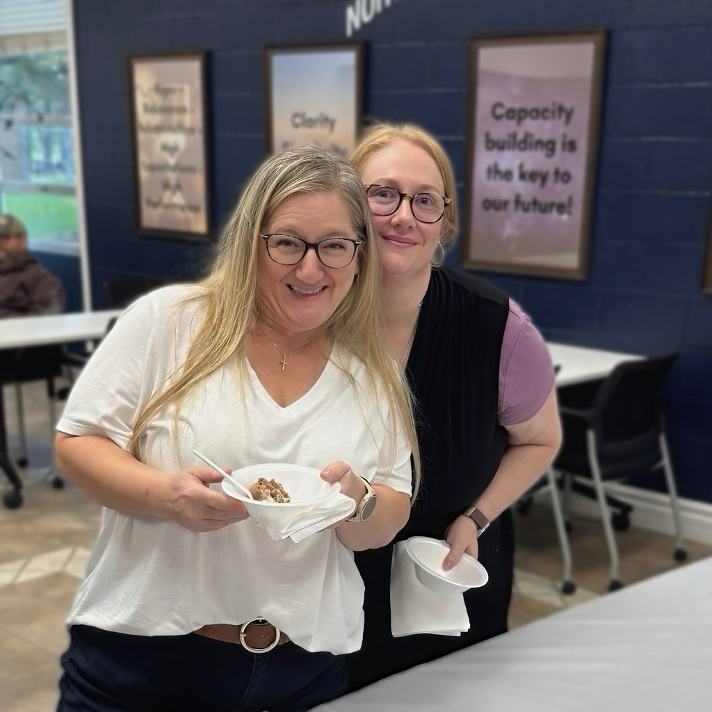 NWTI teacher’s week ice cream party 