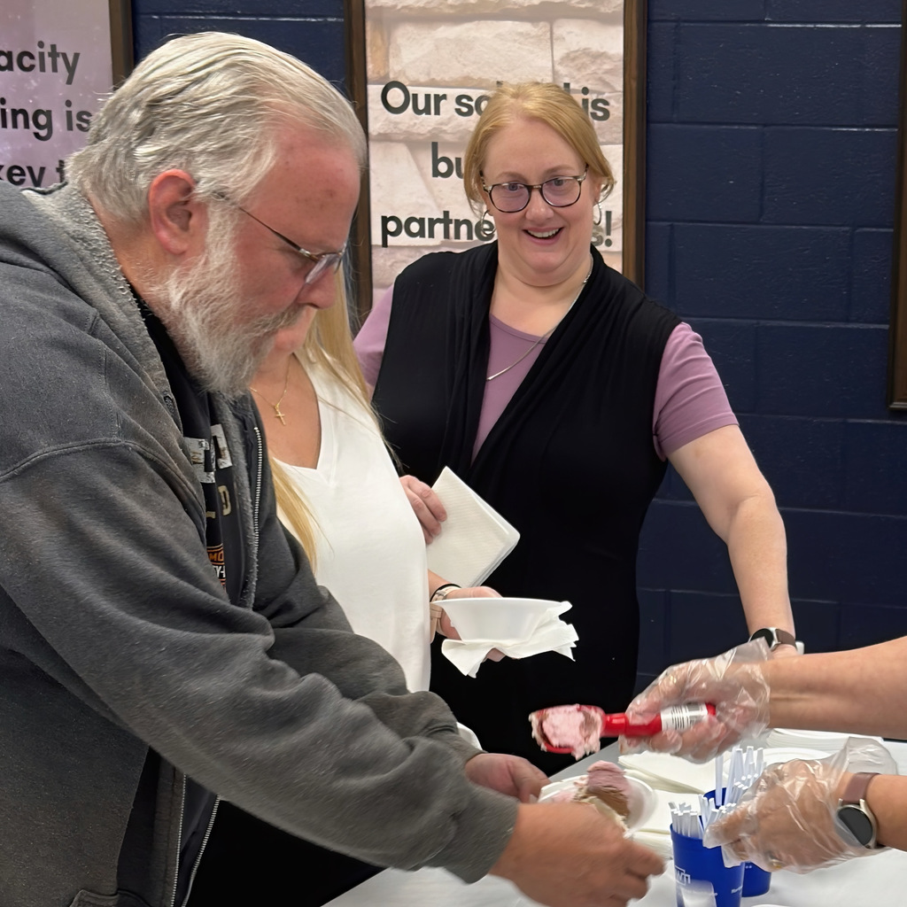 NWTI teacher’s week ice cream party 