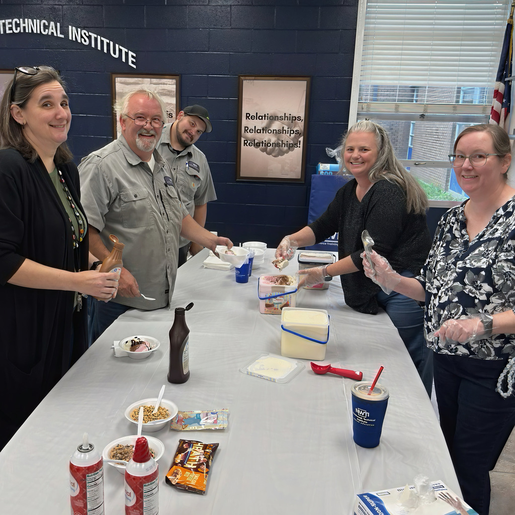 Teacher’s week ice cream party 