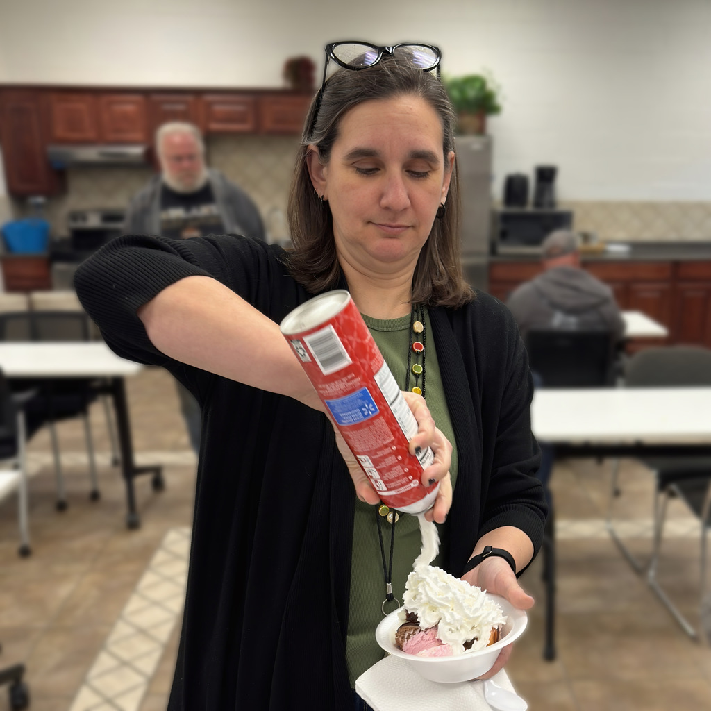 NWTI teacher’s week ice cream party 