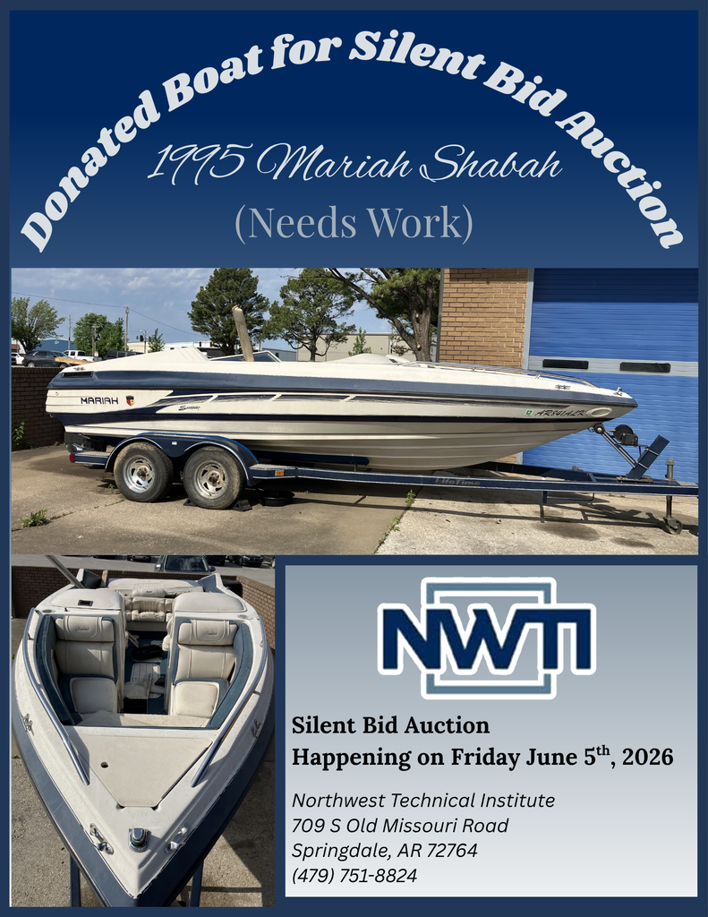 silent bid auction at nwti for a boat
