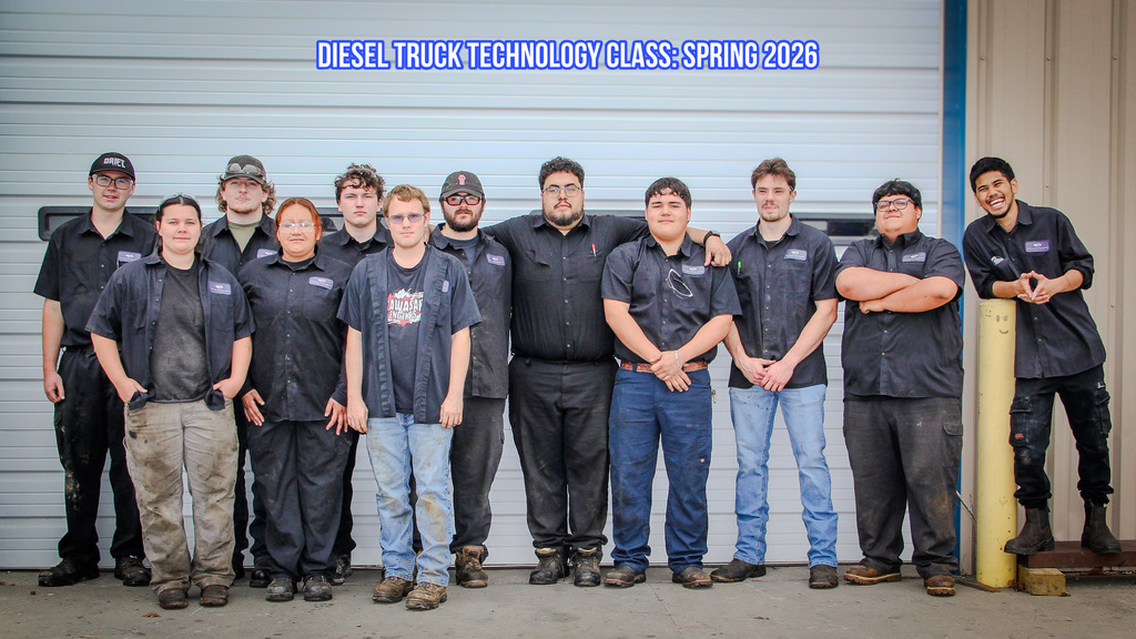 diesel truck technology class photo spring 2026