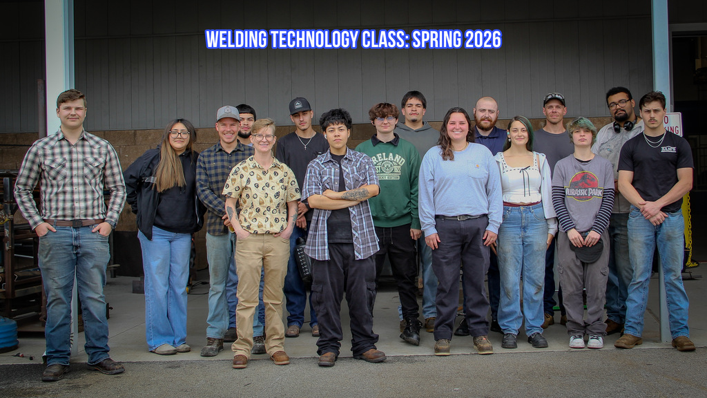 welding technology class photo spring 2026