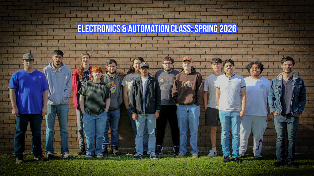electronics and automation class photo spring 2026