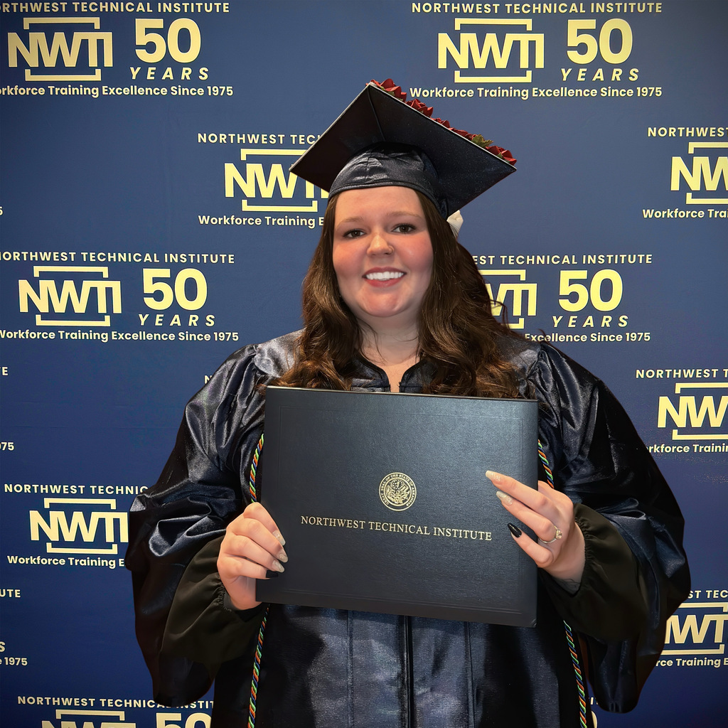 NWTI spring 2026 nursing graduate portrait