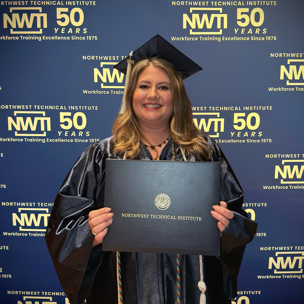 NWTI spring 2026 nursing graduate portrait