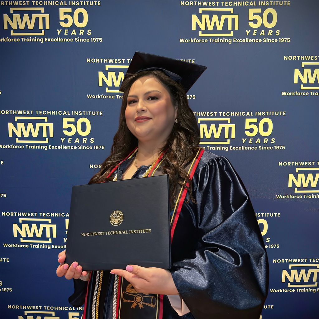 NWTI spring 2026 nursing graduate portrait