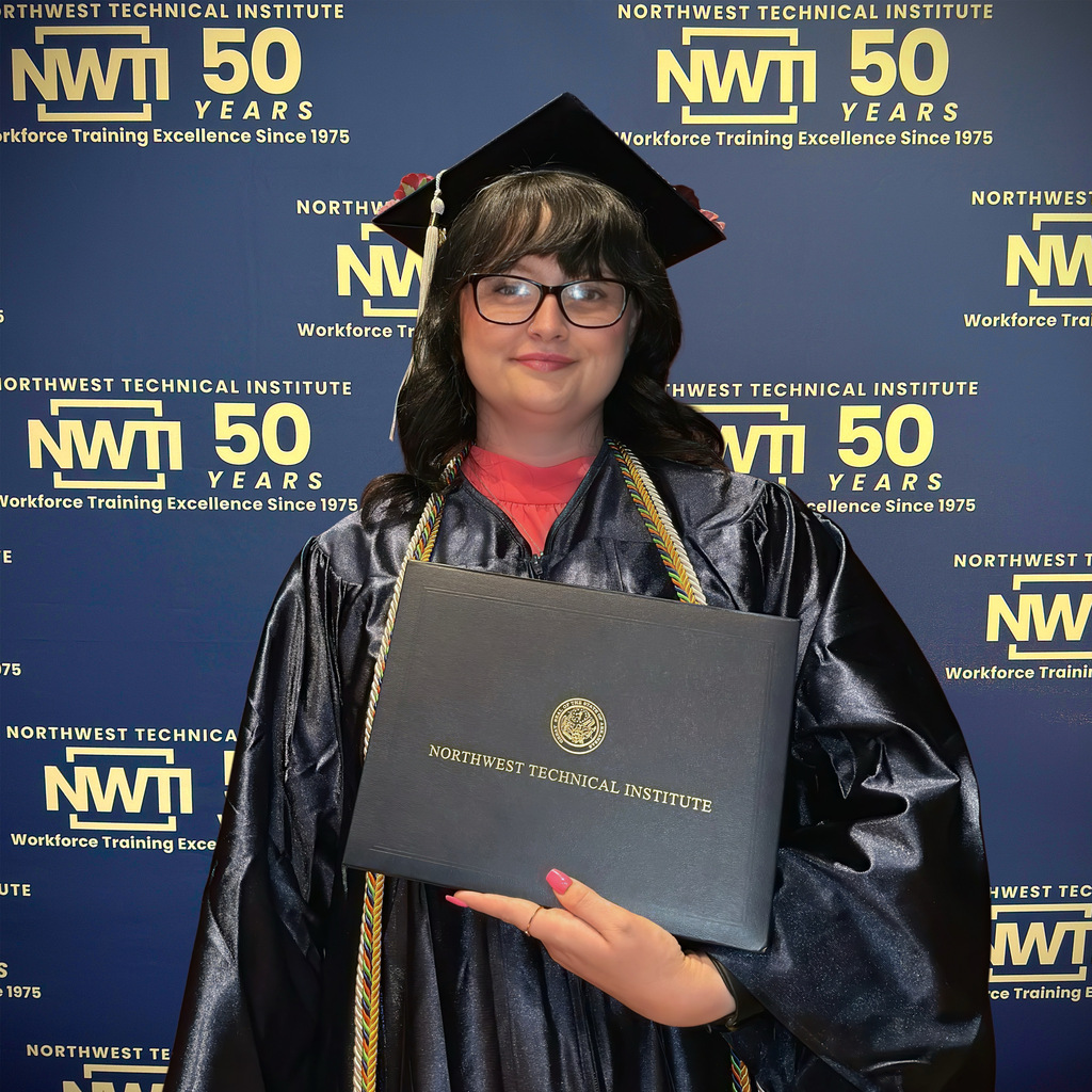 NWTI spring 2026 nursing graduate portrait