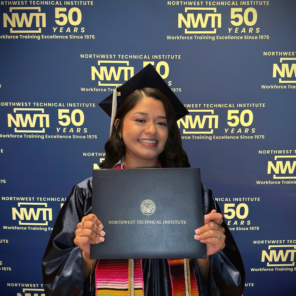 NWTI spring 2026 nursing graduate portrait