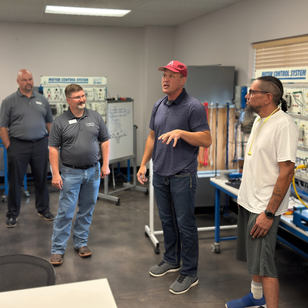 Rogers-lowell chamber of commerce workforce council meeting and nwti tour