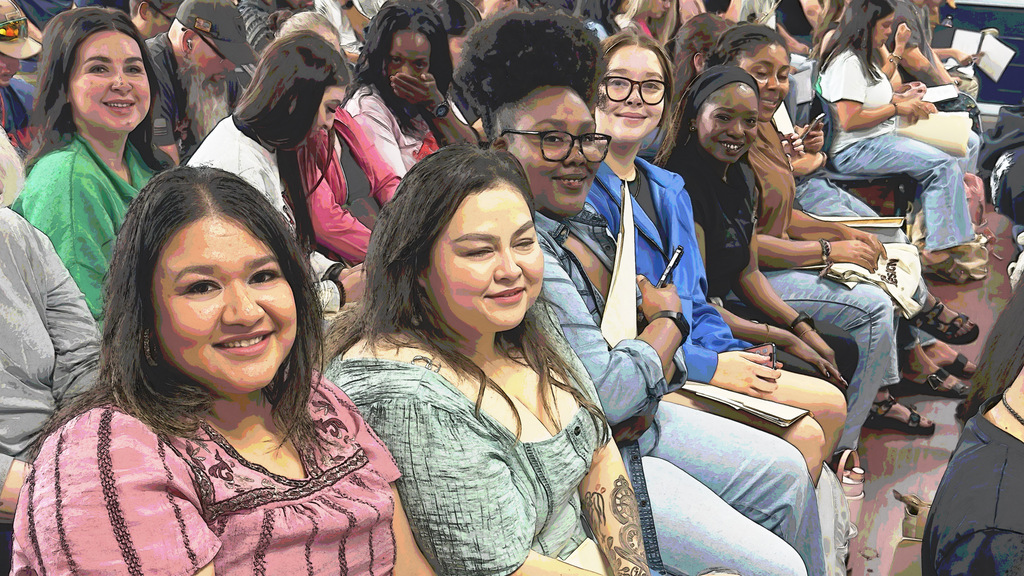 photos from past new student orientation