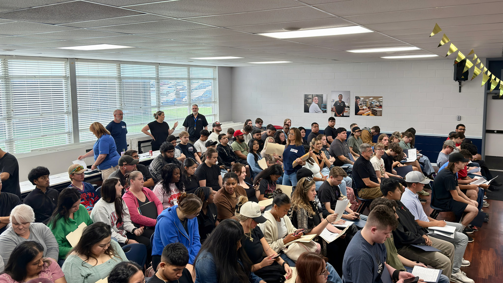 photos from past new student orientation