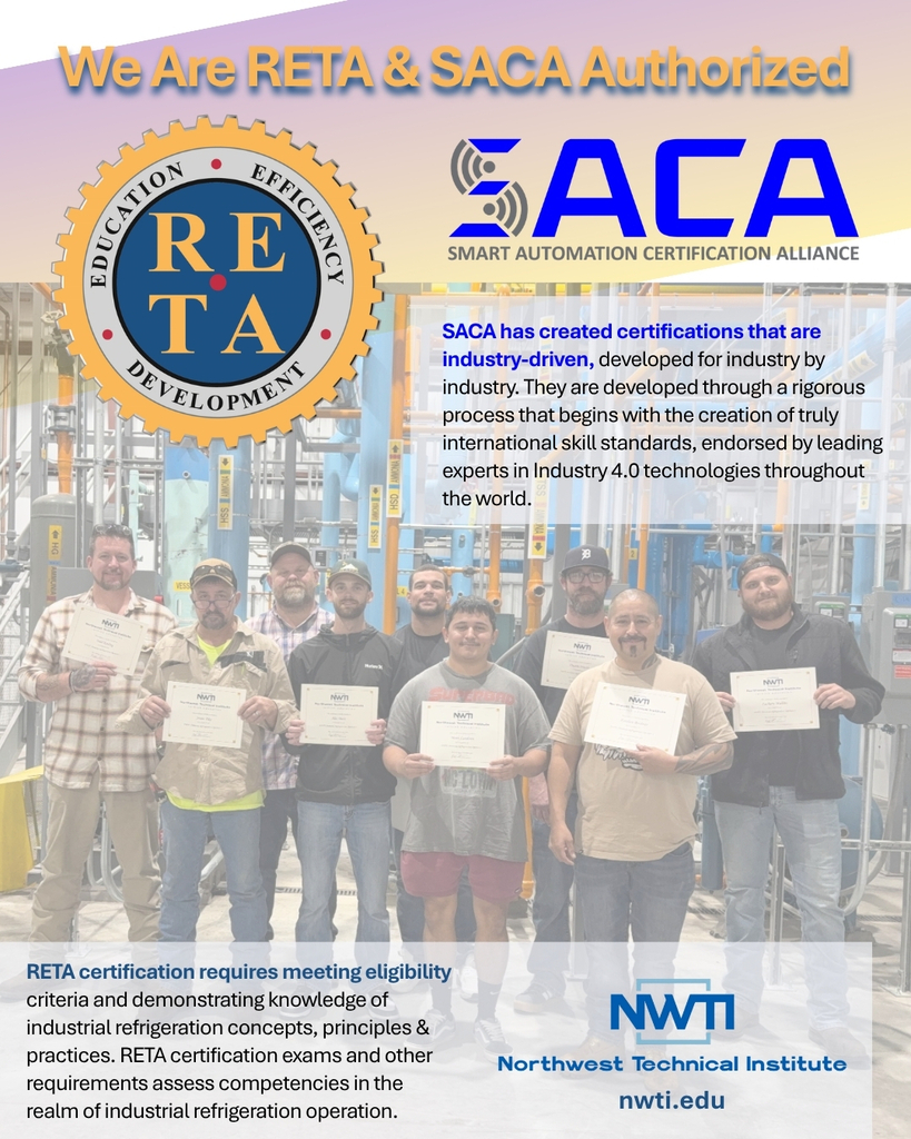 NWTI is RETA and SACA authorized