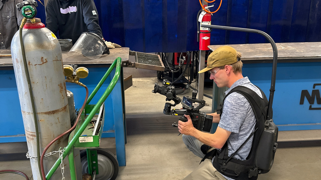 Northwest Arkansas Council took video and photos here at NWTI last week