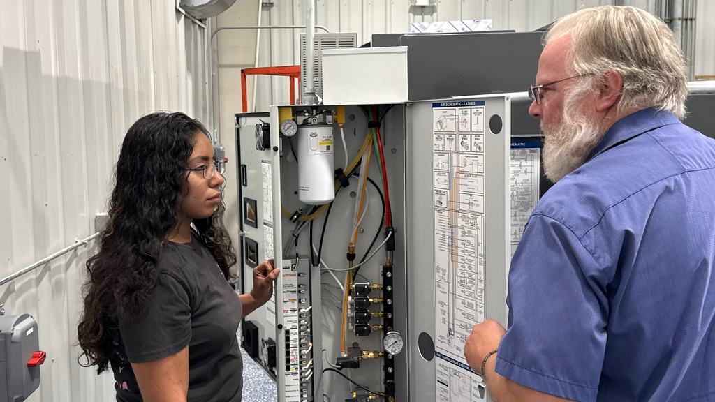 Northwest Arkansas Council took video and photos here at NWTI last week