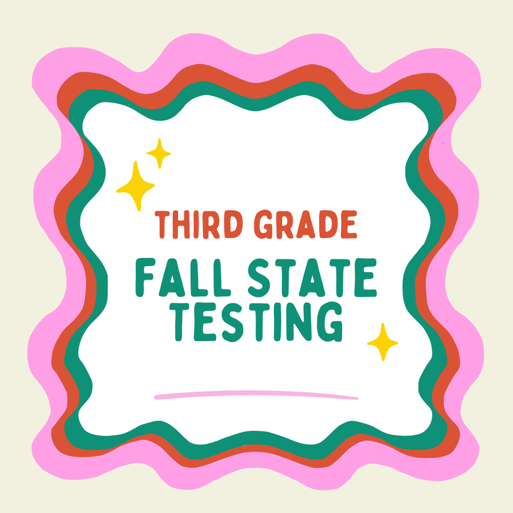 Third Grade State Testing