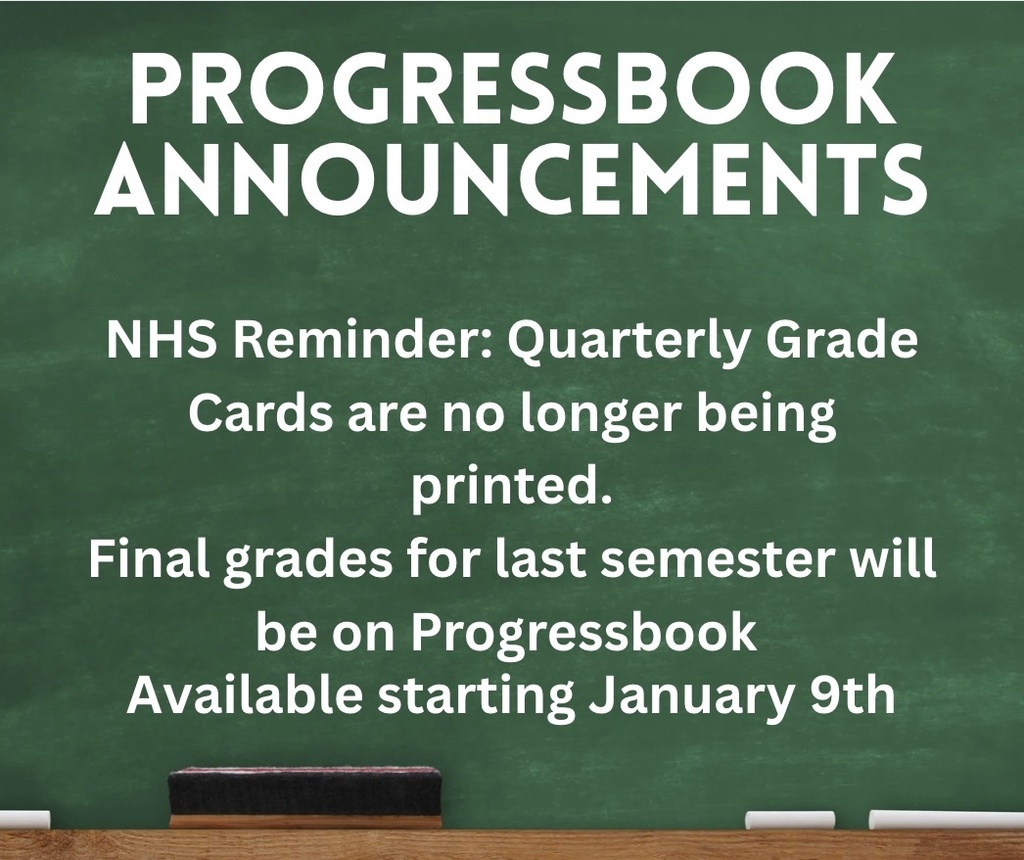 Graphic for Progressbook announcement