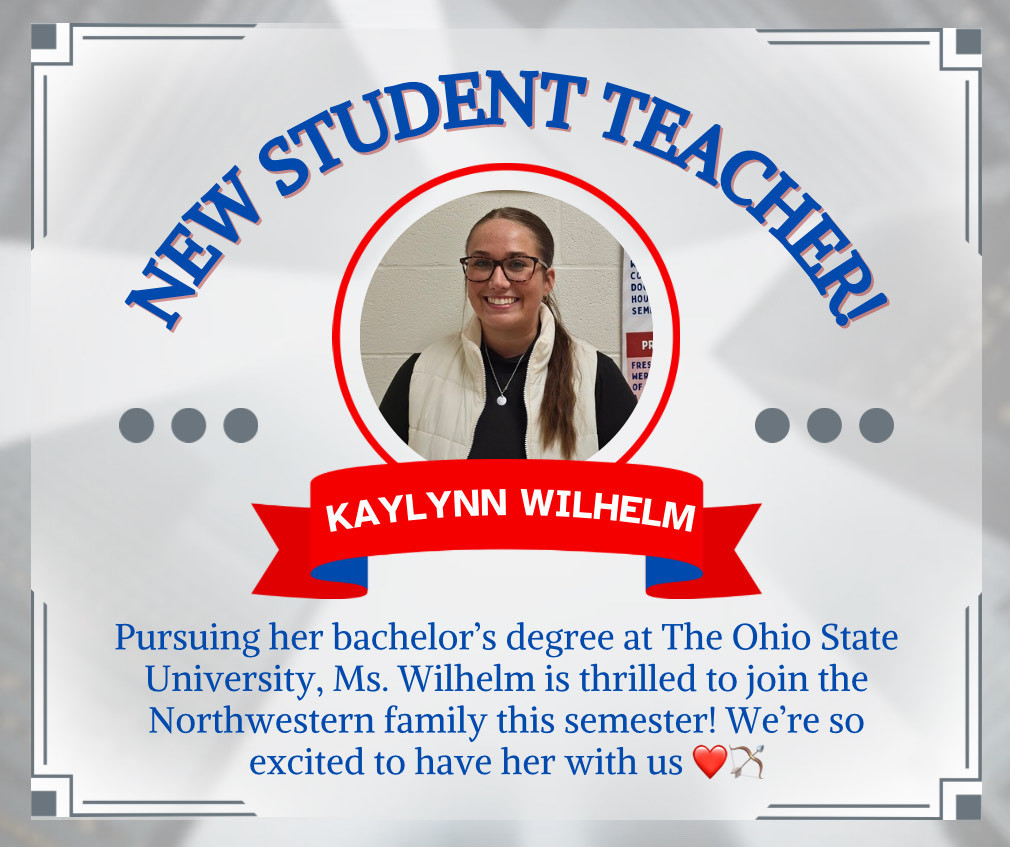 graphic of student teacher Wilhelm