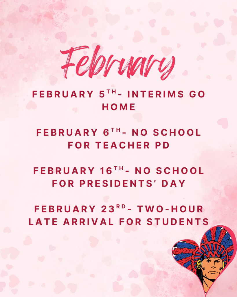 graphic image for february important dates