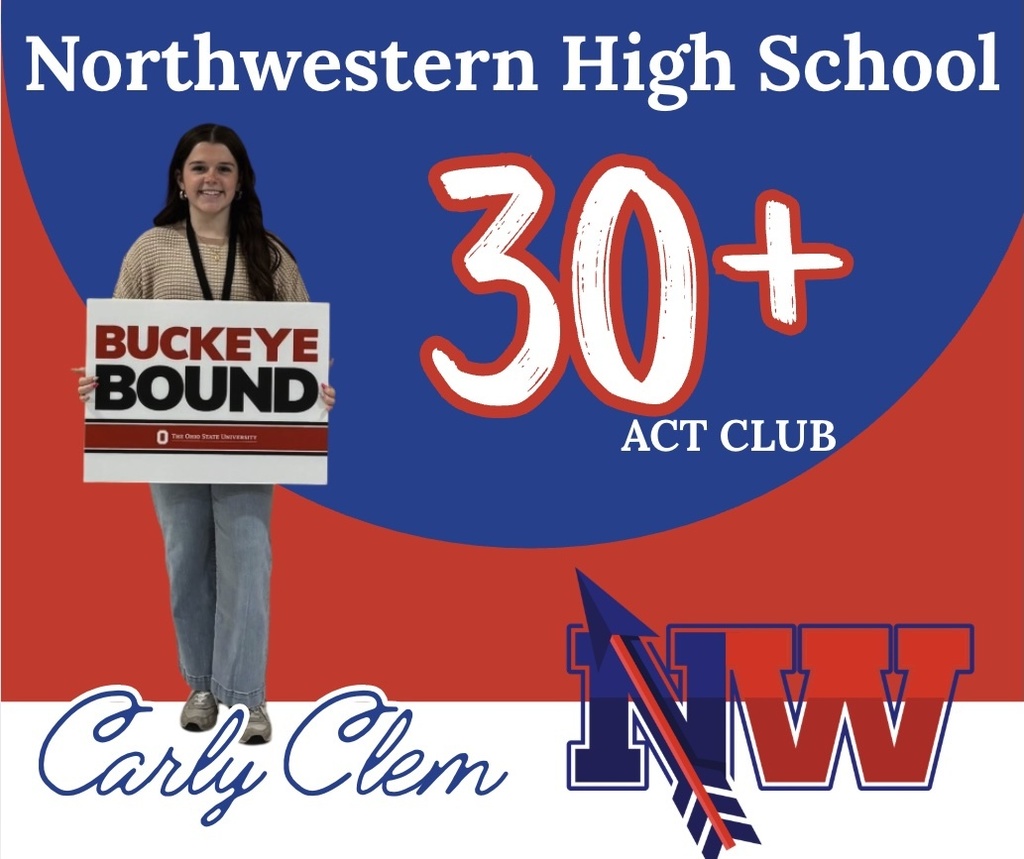 graphic image of student earning high school on ACT test