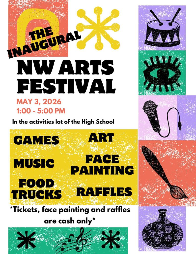 graphic image of arts festival